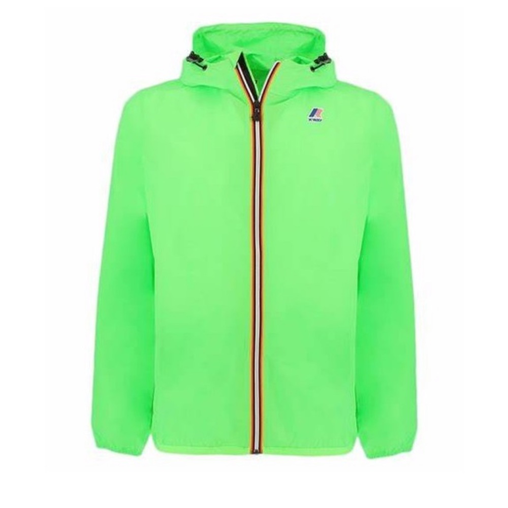 K-Way Kids Neon Green Raincoat